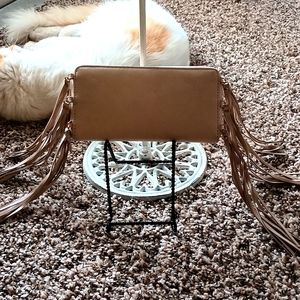 Rodeo wallet with fringe